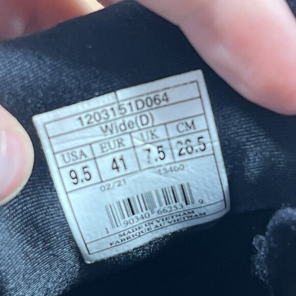 Brooks Ariel 20 Women's Size 9.5 D Wide Comfort Running Shoes Navy Blue - Picture 9 of 9